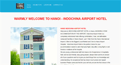 Desktop Screenshot of indochinaairporthotel.com